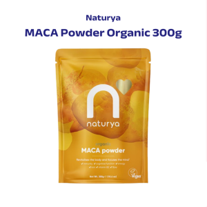 ন্যাচারা অর্গানিক মাকা পাউডার  I Naturya MACA Powder Organic I ৩০০ গ্রাম