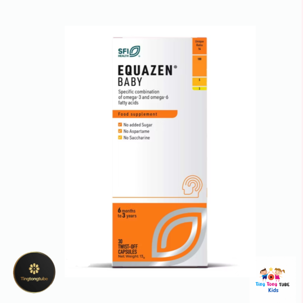 Equazen Baby - 30 Twist Off Capsules ।  ইকোয়াজেন বেবী ক্যাপসুল